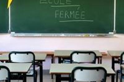 école fermée